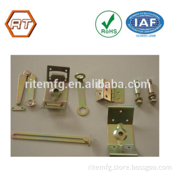 Galvanized electronic precision machined parts